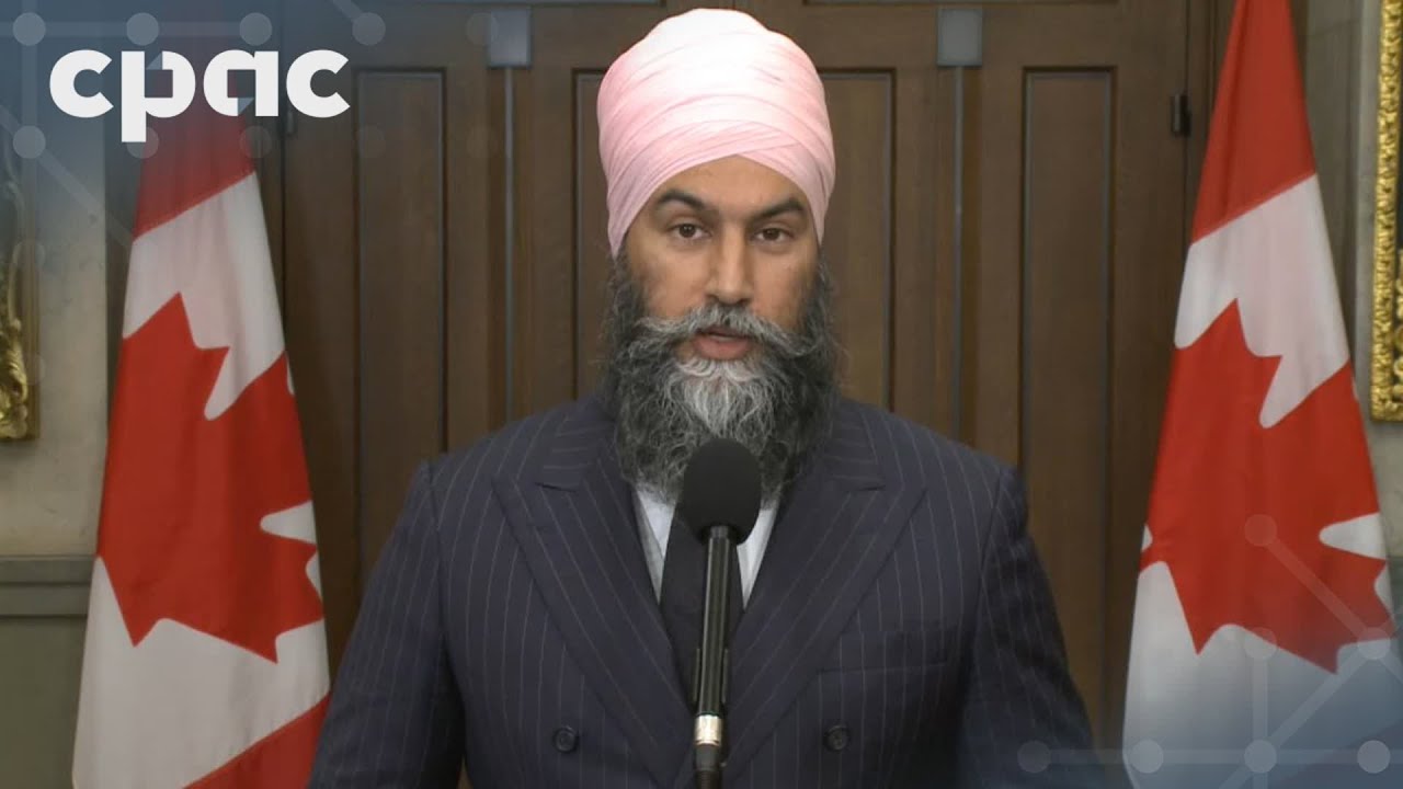 NDP Leader Jagmeet Singh speaks with reporters in Ottawa – September 24, 2024