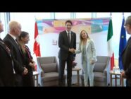 PM Trudeau meets with Italian counterpart Giorgia Meloni at G7 summit in Hiroshima – May 19, 2023