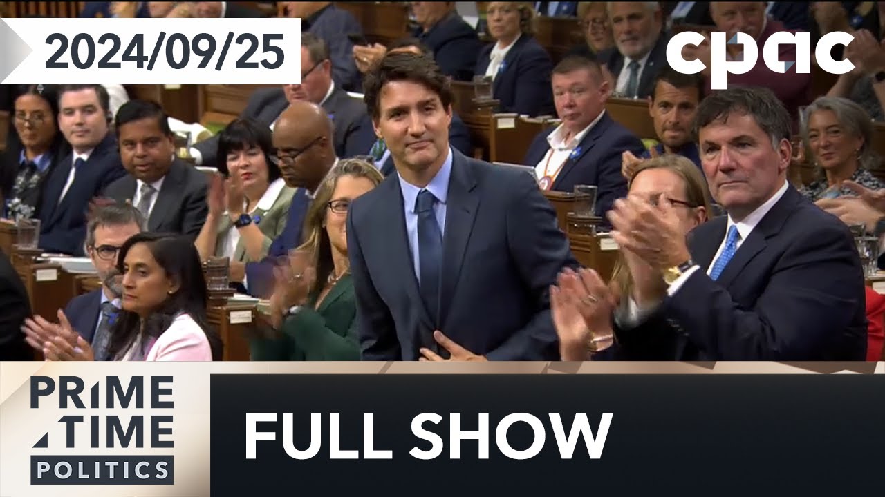 PrimeTime Politics: Non-confidence motion defeated – September 25, 2024