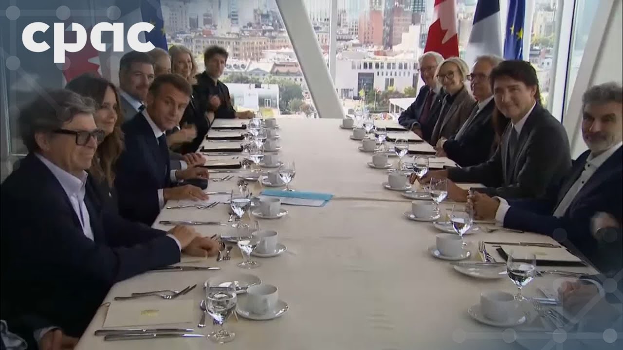 Propos du PM Trudeau et du président Macron lors d'un déjeuner sur l'IA – 26 septembre 2024