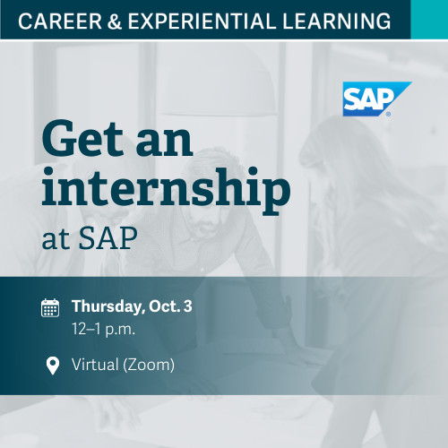 SAP virtual info session