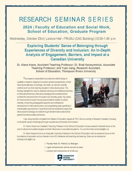 SoE research seminar series