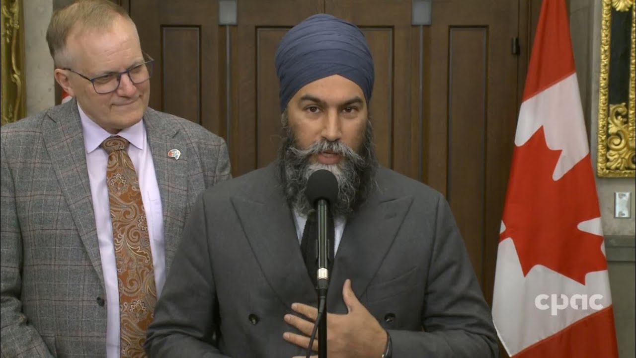 14:00 ET / 11:00 PT: NDP Leader Jagmeet Singh speaks with reporters before question period