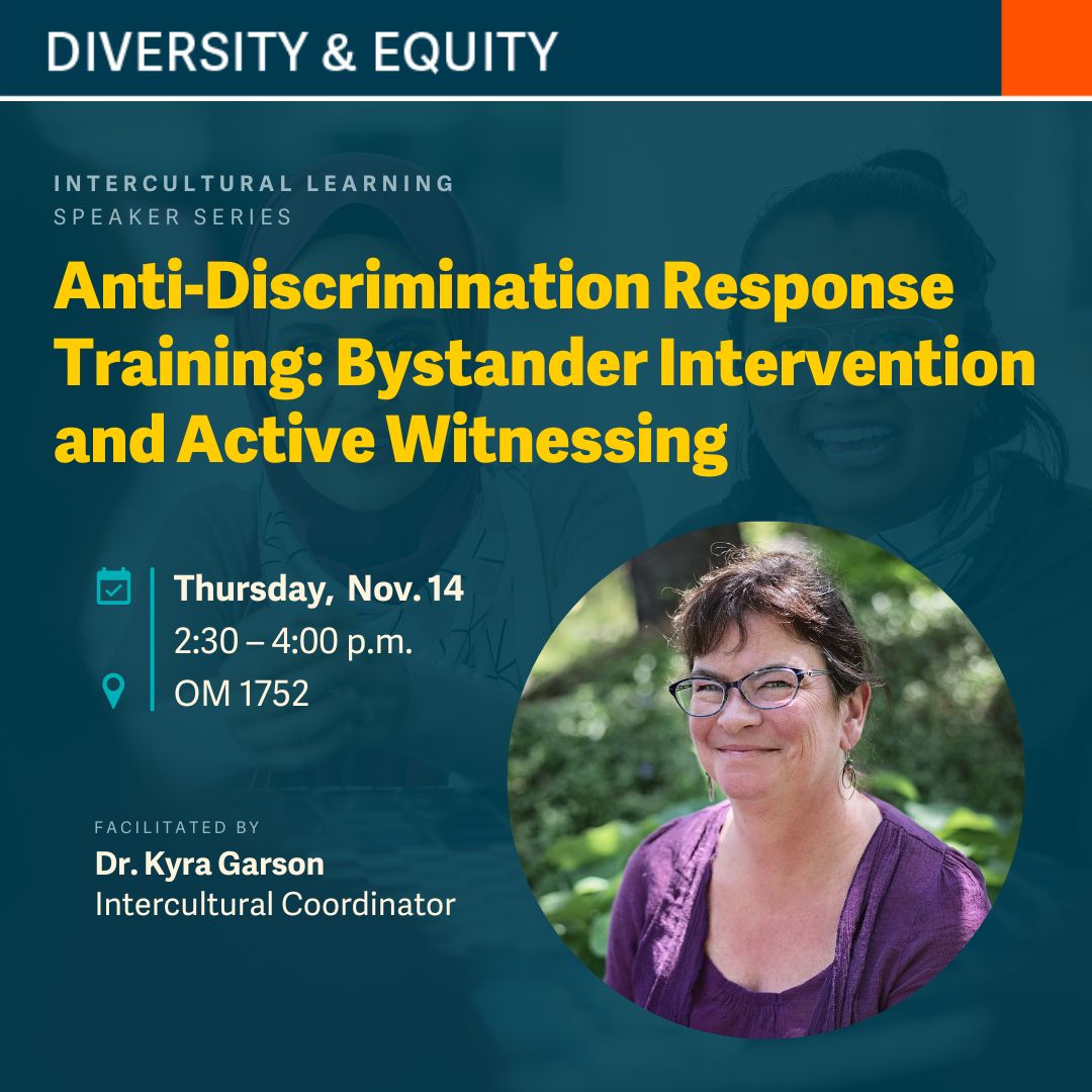 Anti-discrimination Response: Bystander Intervention and Active Witnessing by Dr. Kyra Garson