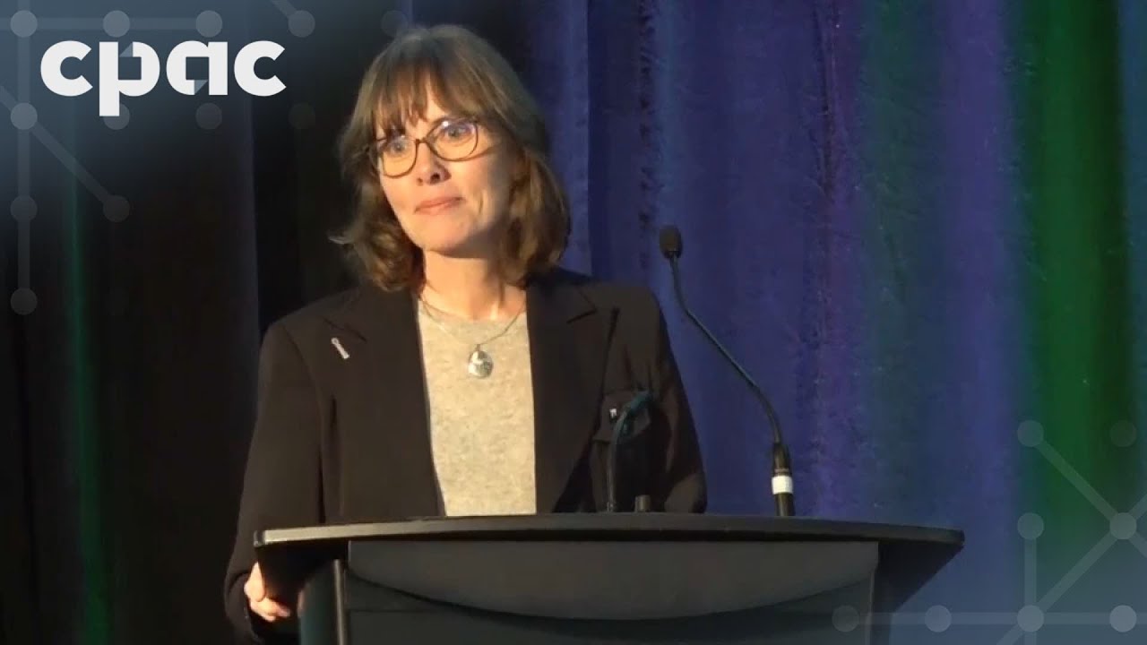 B.C. election night: Green Party Leader Sonia Furstenau addresses supporters in Victoria.