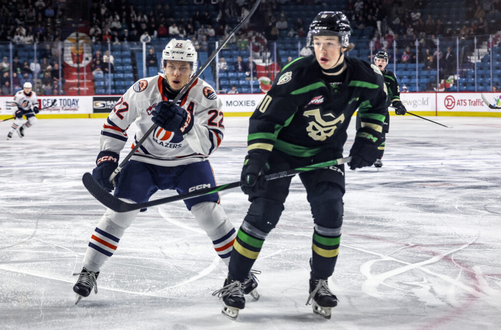 BLAZERS LOSE 5-2 TO RAIDERS