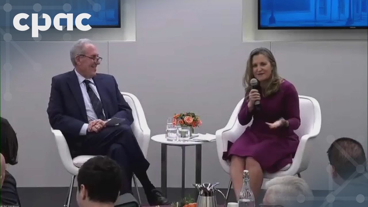 Chrystia Freeland speaks with Council on Foreign Relations president – October 24, 2024