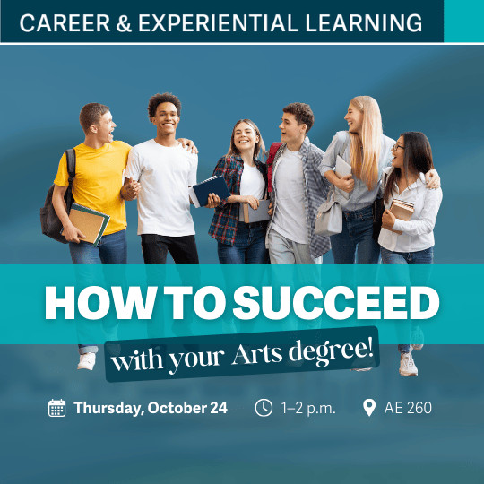 How to succeed with your arts degree