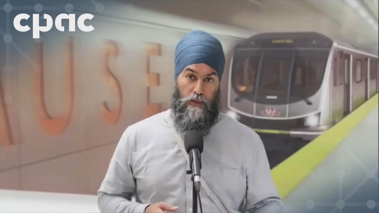 Jagmeet Singh calls for federal funding to replace TTC subway cars – October 1, 2024