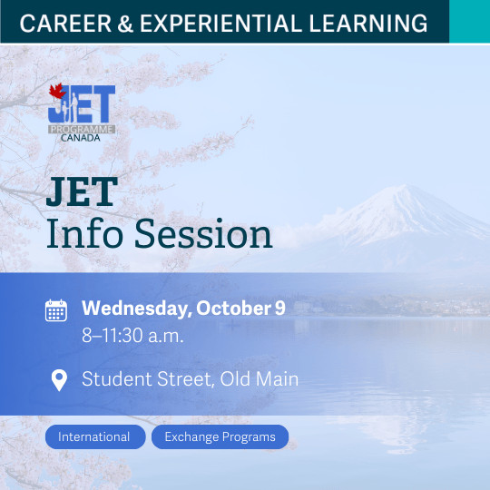 Japan Exchange and Teaching info session