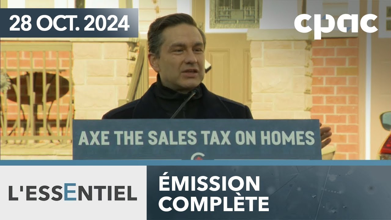 L'Essentiel : Nouvelle proposition conservatrice en habitation – 28 octobre 2024