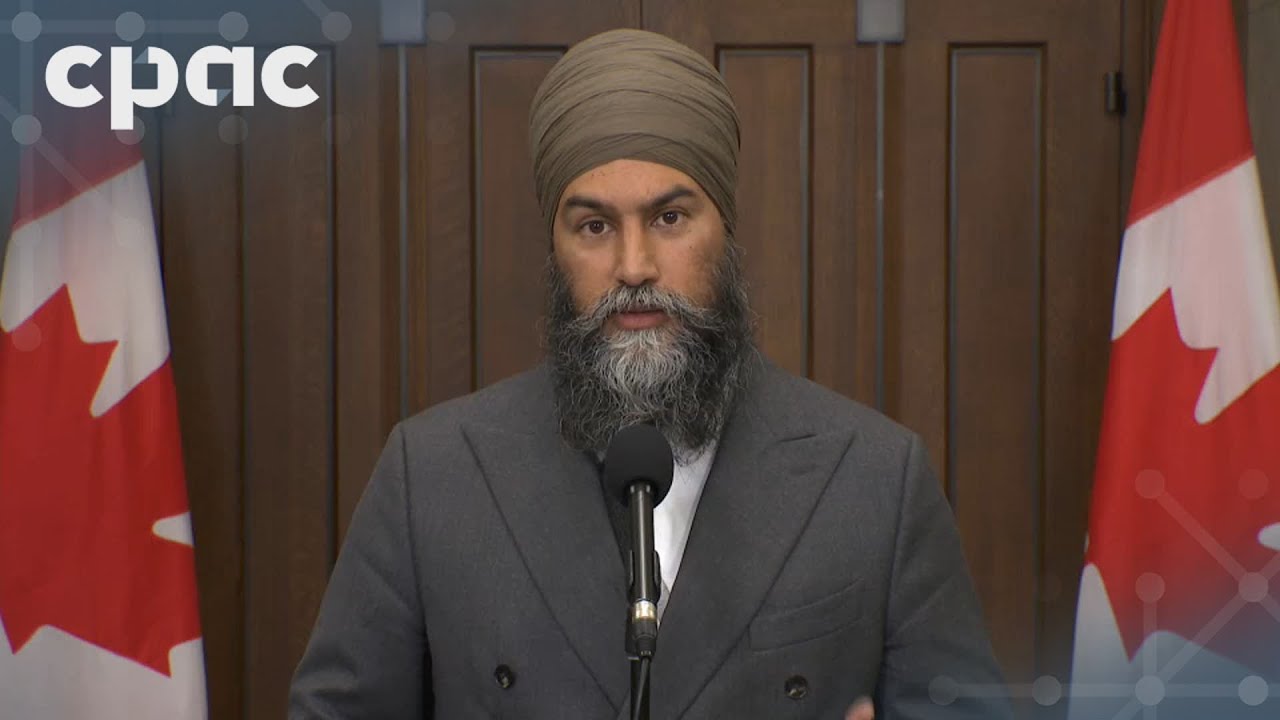 NDP Leader Jagmeet Singh speaks with reporters – October 21, 2024