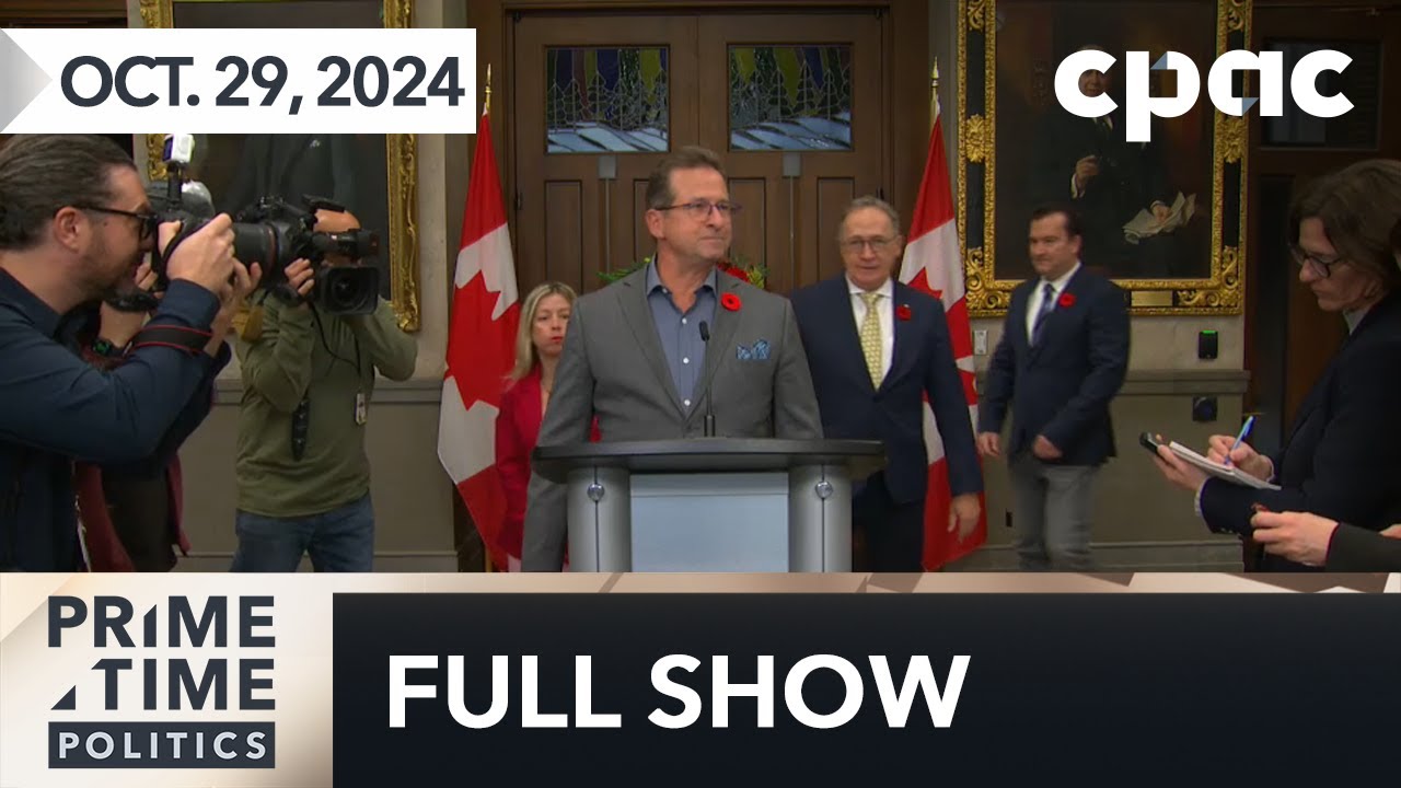 PrimeTime Politics: Bloc Québécois say government's days are numbered – October 29, 2024