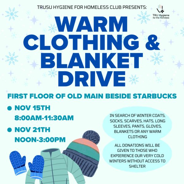 Warm clothes and blanket drive