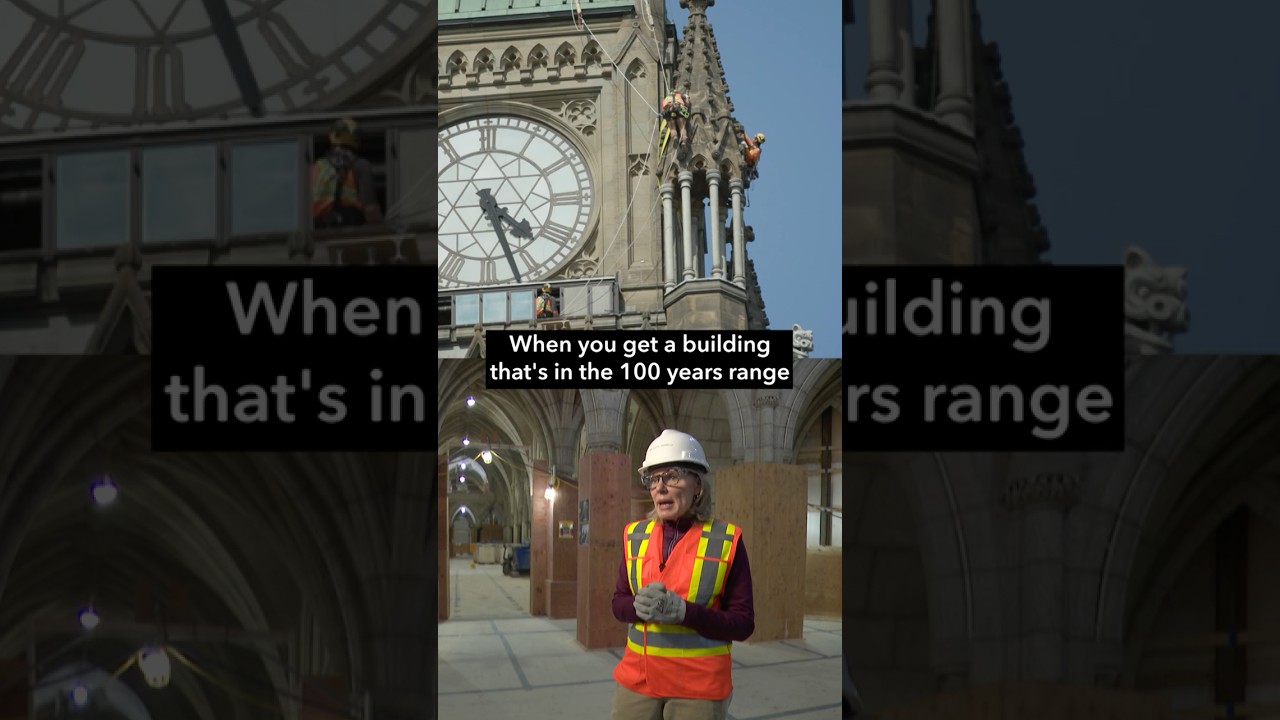 Why is Centre Block closed for restoration? #cdnpoli