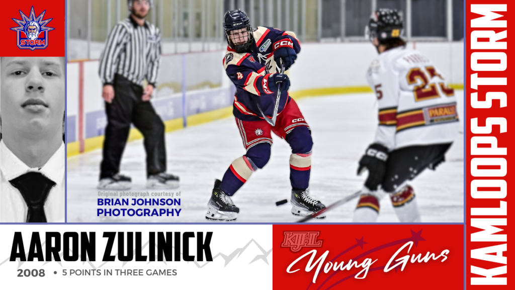 Young Guns: Aaron Zulinick | Kamloops Storm