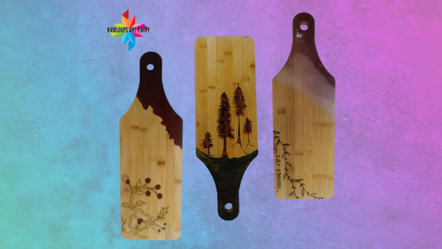 Charcuterie Creations: Wood Burning & Resin Workshop