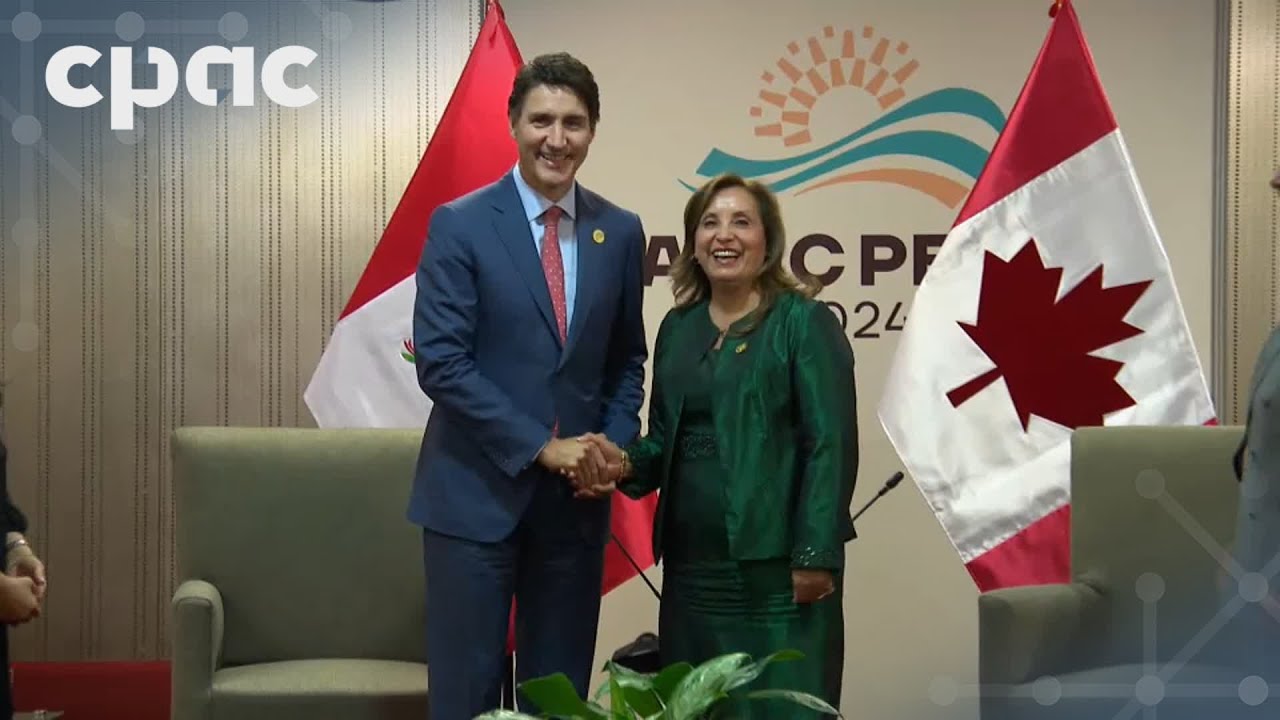 APEC: PM Trudeau Meets with Peruvian President – November 16, 2024