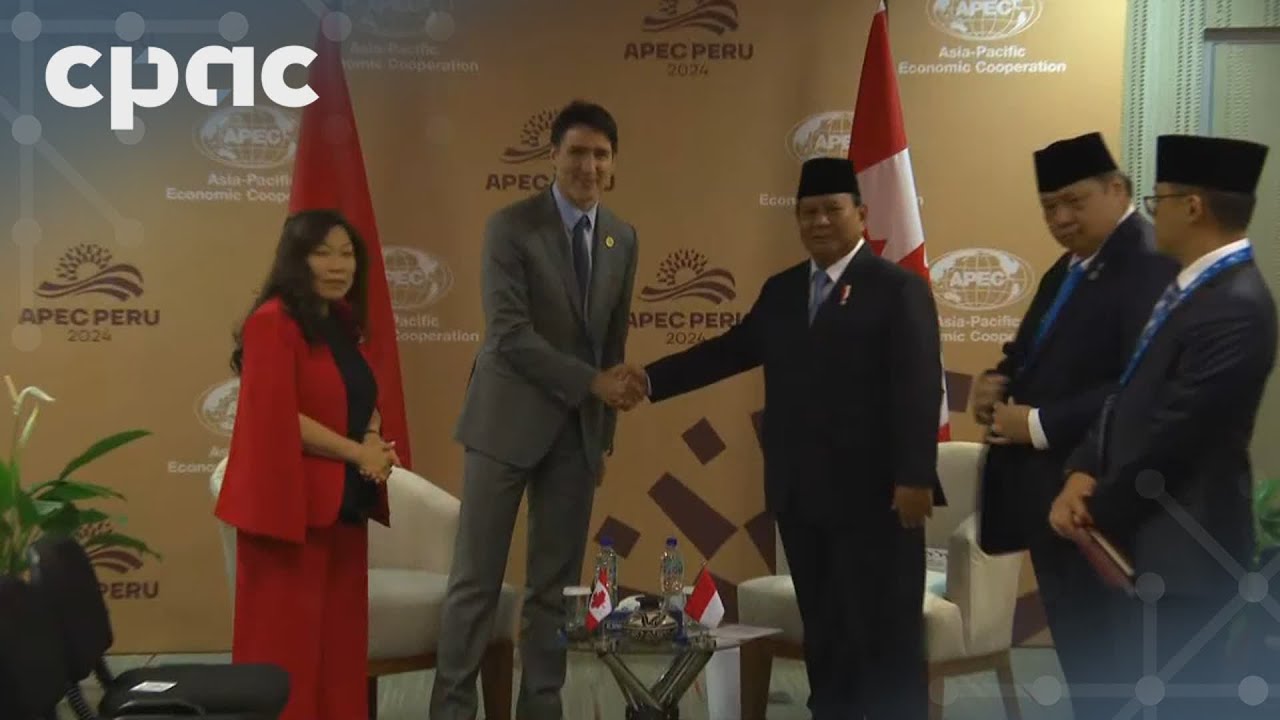 APEC: PM Trudeau meets with Indonesian president – November 15, 2024