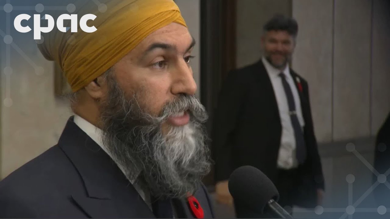 Jagmeet Singh reacts to proposed emissions cap on energy sector – November 4, 2024