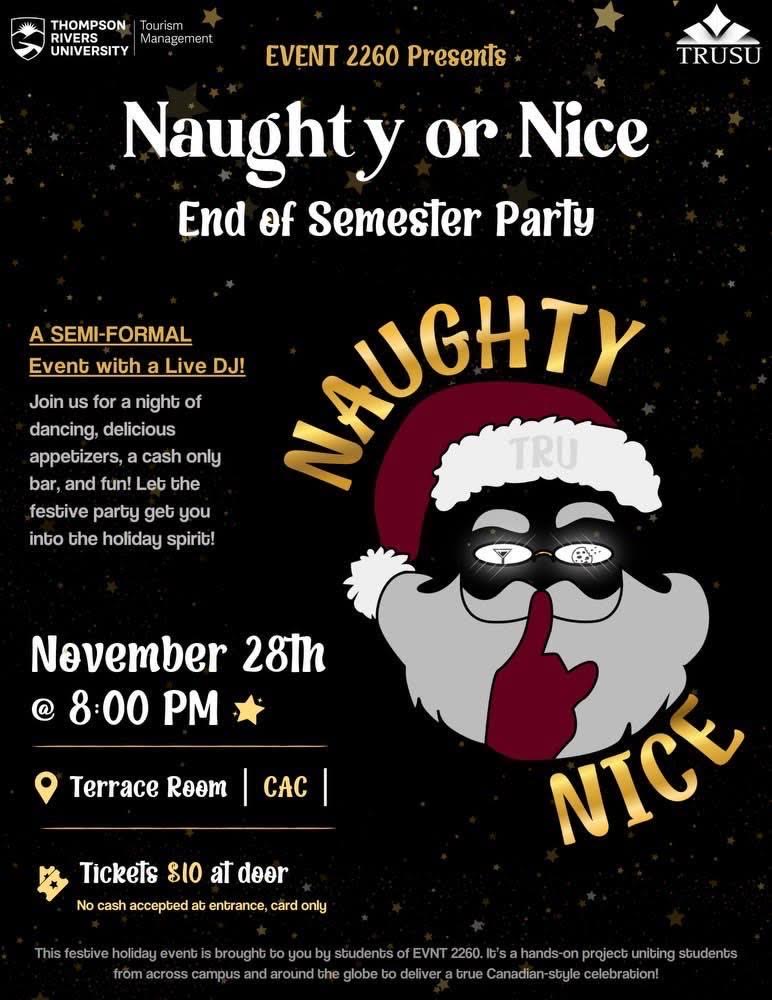 Naughty or Nice End-of-Semester Party