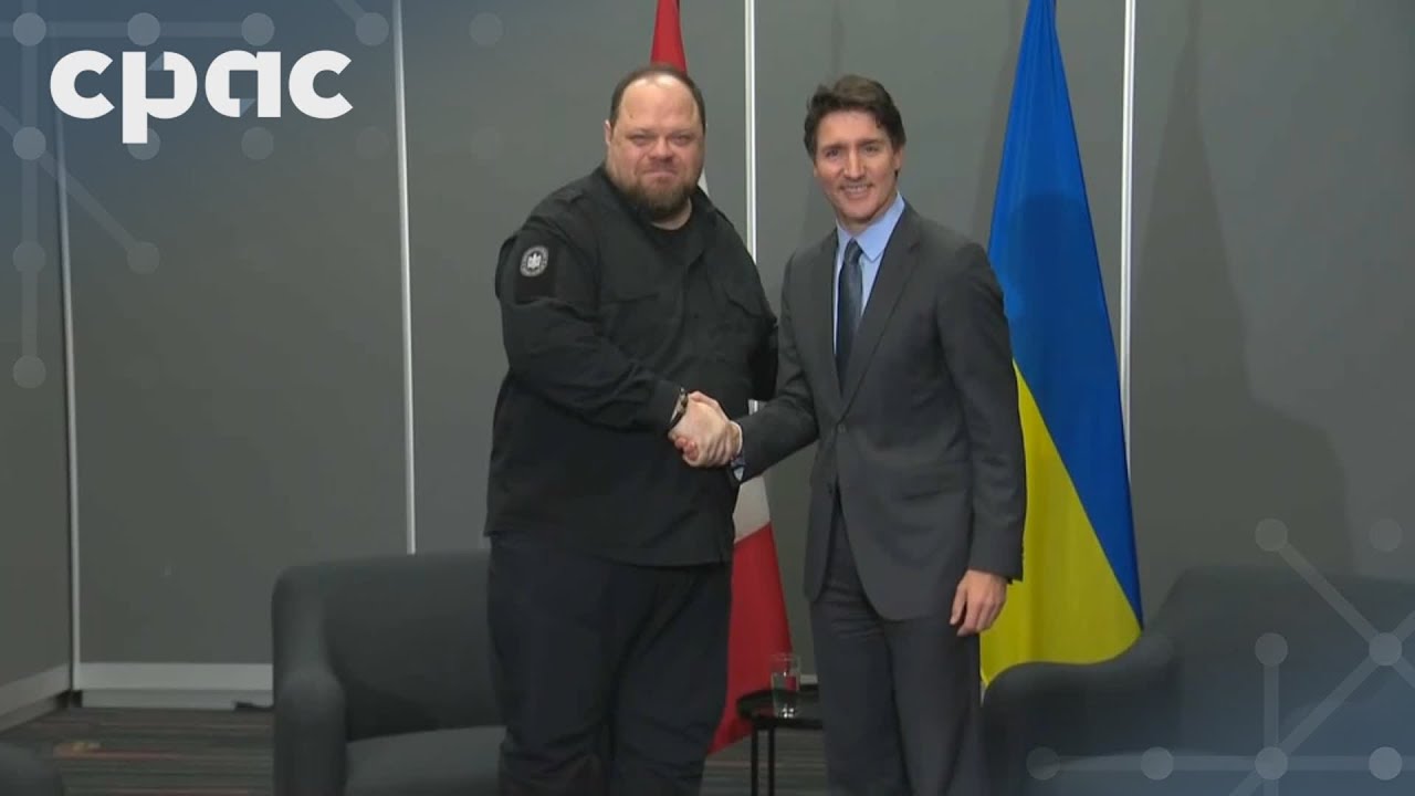 PM Trudeau meets with Speaker of the Ukrainian Parliament – November 25, 2024