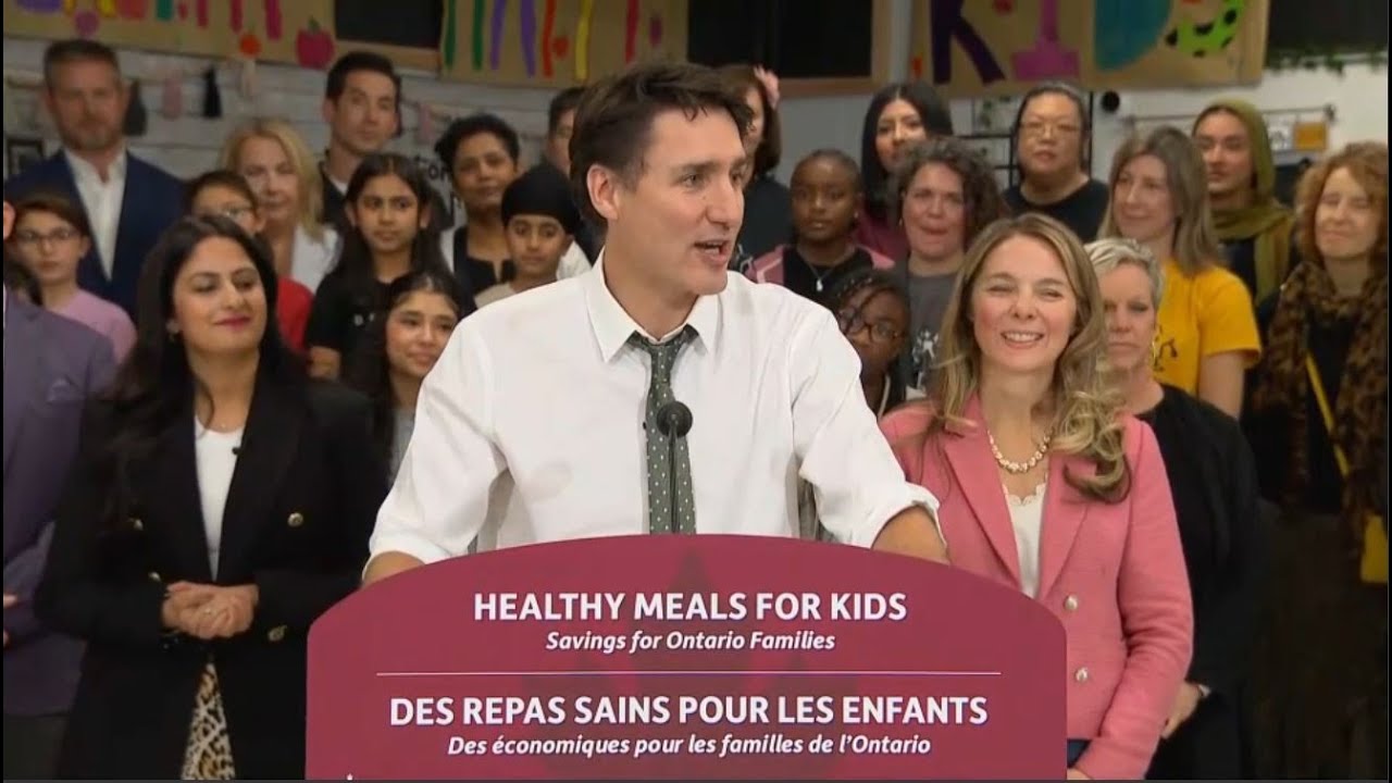 School food program: Trudeau government reaches deal with Ontario – November 22, 2024