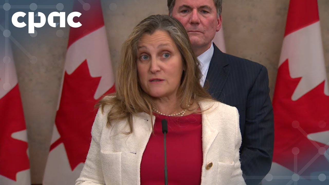 CPAC Special: Chrystia Freeland resigns – December 16, 2024