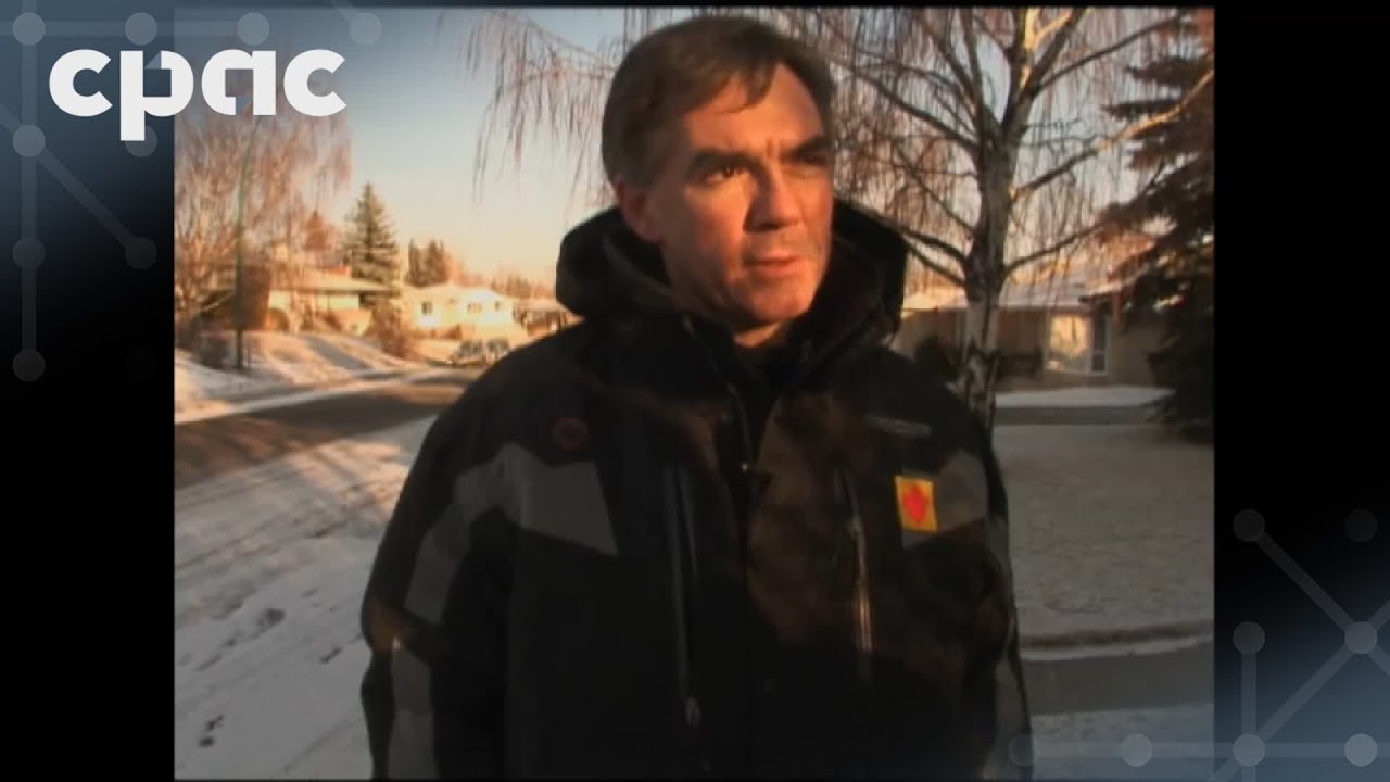 Election campaign flashback: Jim Prentice on canvassing in the winter