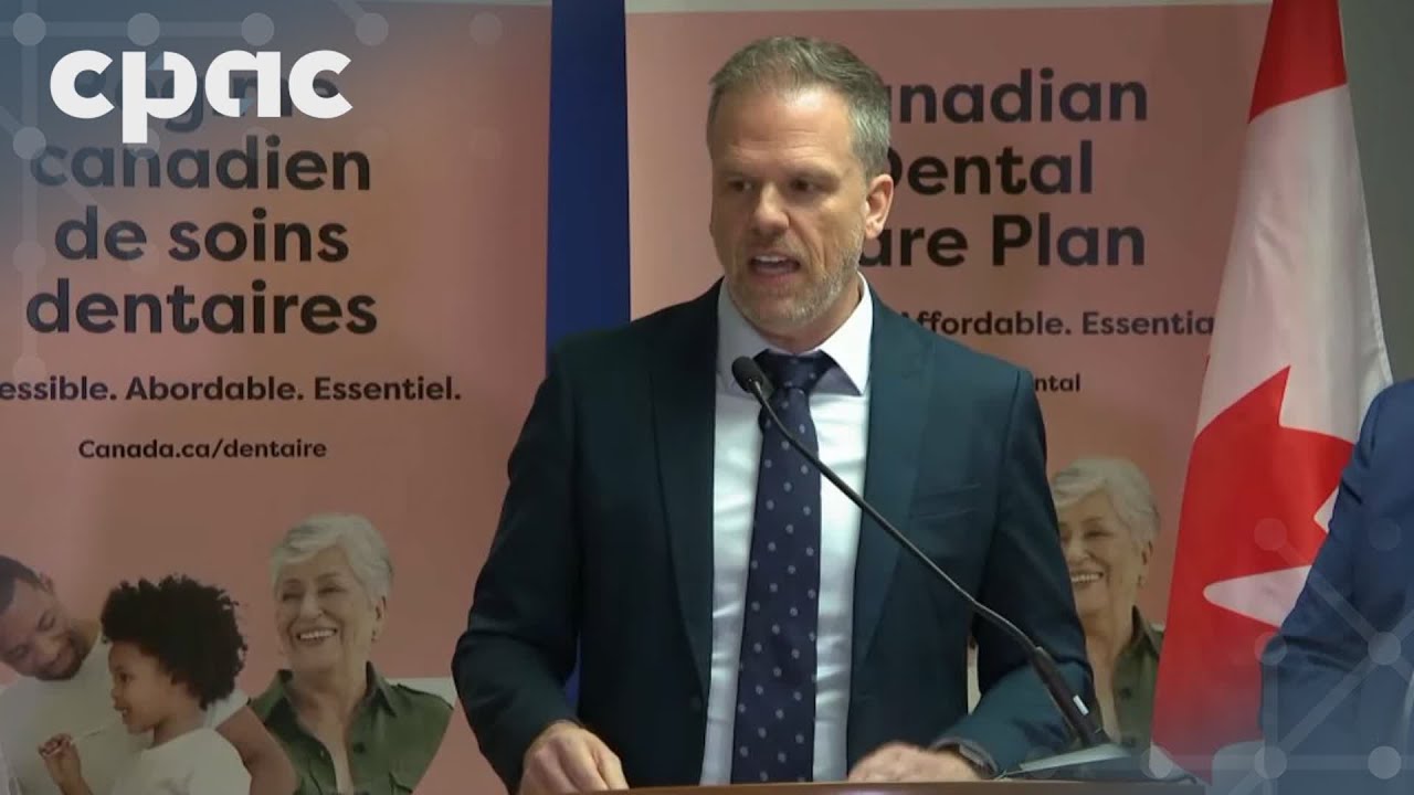 Health Minister Mark Holland makes a dental care announcement – December 11, 2024