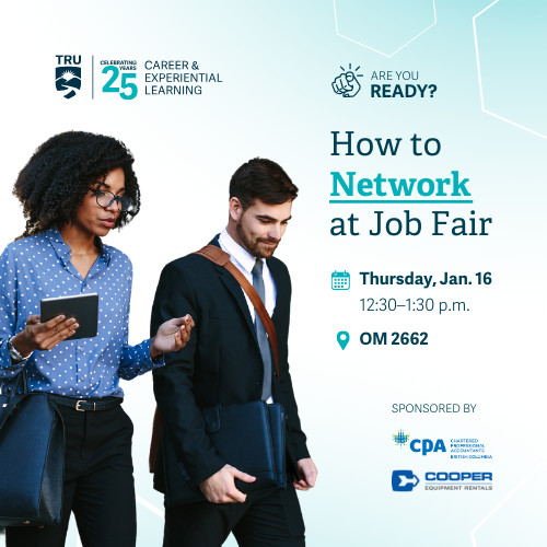 How to Network at Job Fair – info session