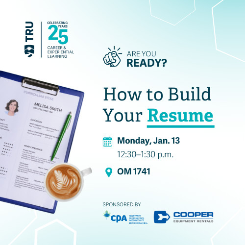 How to build your resume workshop