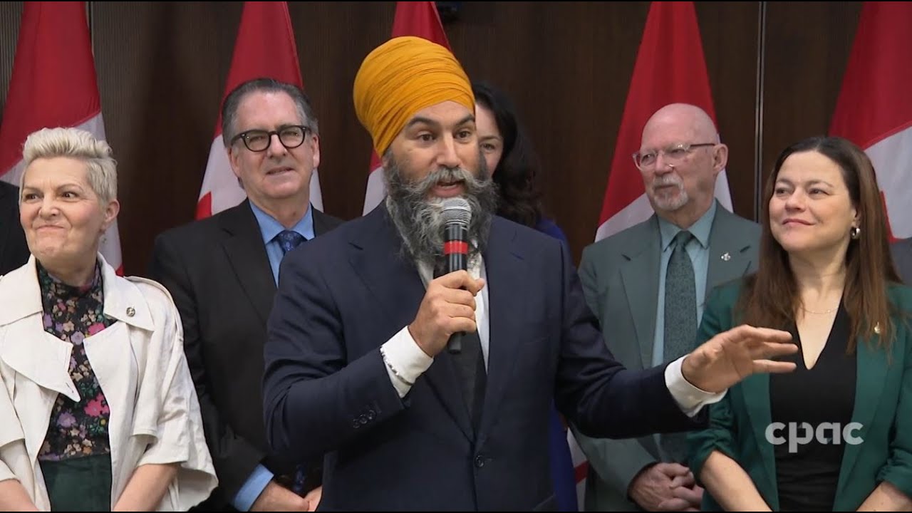 Jagmeet Singh addresses NDP caucus and staff in Ottawa – December 3, 2024