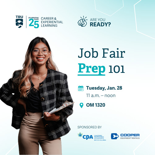 Job Fair Prep 101 – info session