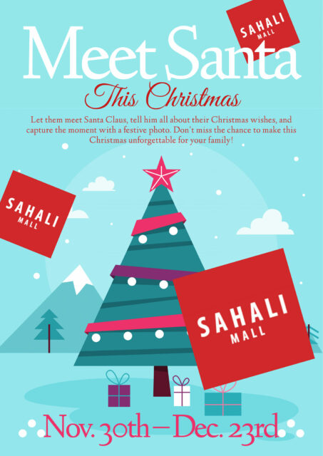 Meet Santa at Sahali Mall