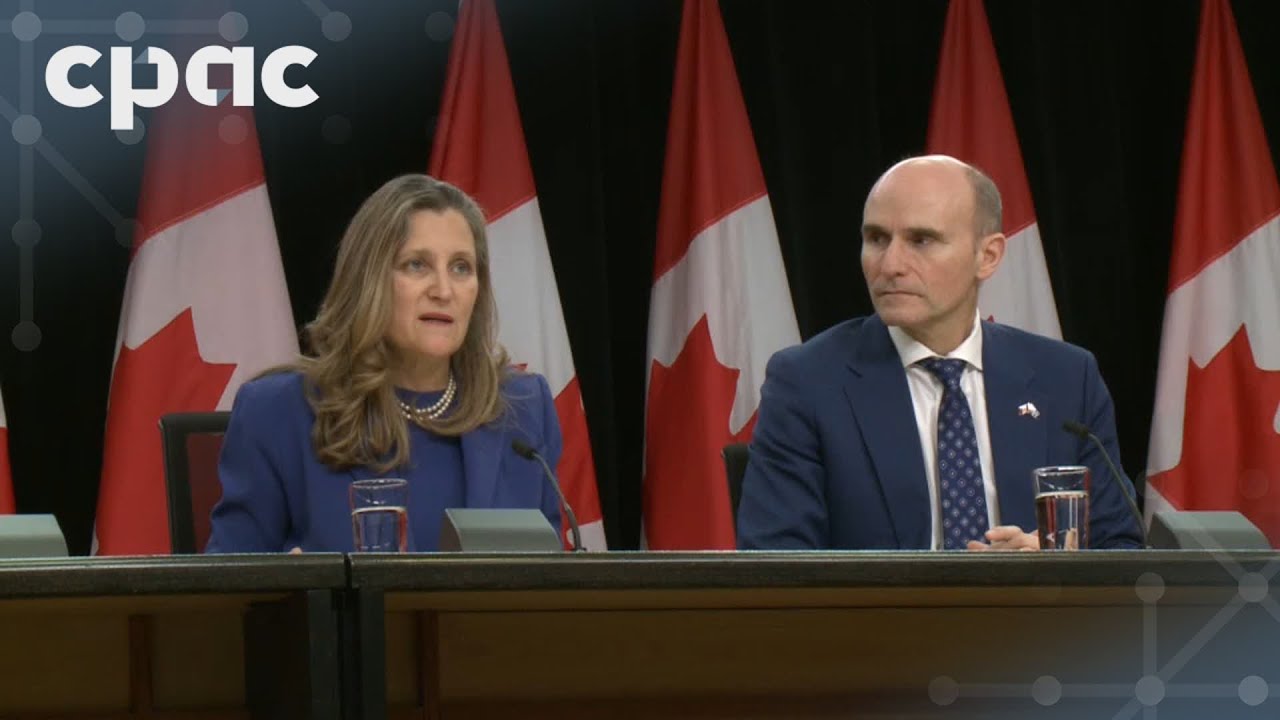 Minister Freeland on GST holiday bill, new rental enforcement fund– December 3, 2024