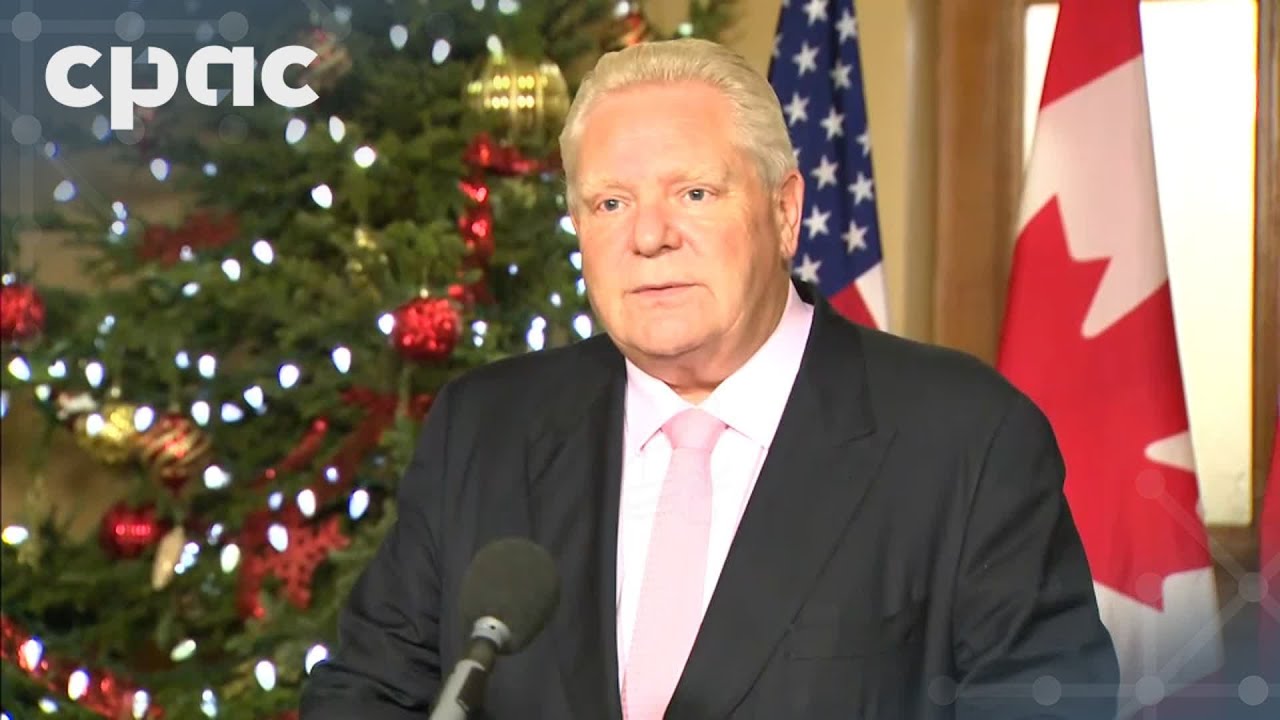 Ontario Premier Doug Ford comments following first ministers’ meeting – December 11, 2024