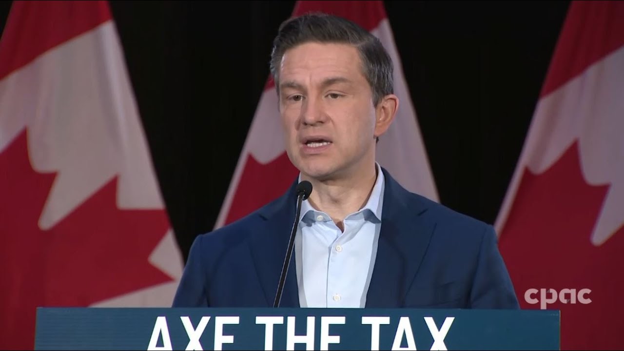 Pierre Poilievre speaks with reporters in Mississauga, Ont. – December 17, 2024