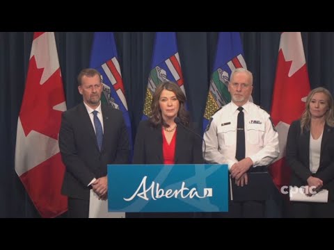 Premier Danielle Smith announces measures aimed at securing Alberta–U.S. border – December 12, 2024