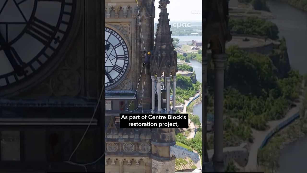 Protecting the Peace Tower #cdnpoli