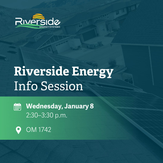 Riverside Energy – info session