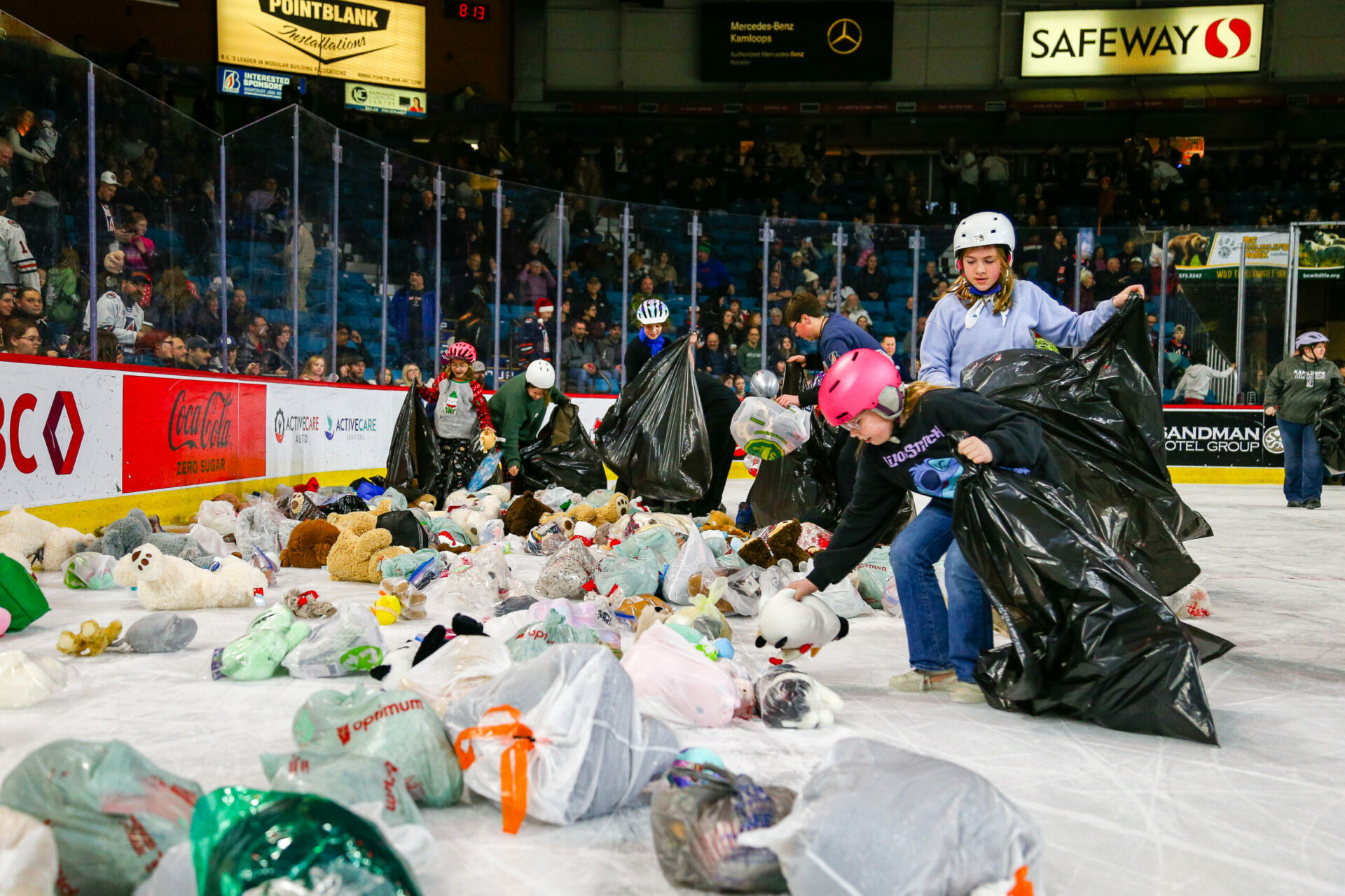 TEDDY BEAR TOSS RETURNS FRIDAY NIGHT