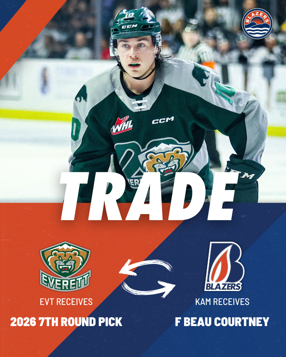 BLAZERS ACQUIRE FORWARD BEAU COURTNEY FROM SILVERTIPS