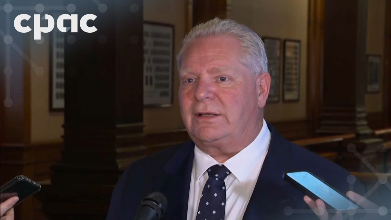 Doug Ford comments on coordinated response to U.S. tariffs – January 22, 2025