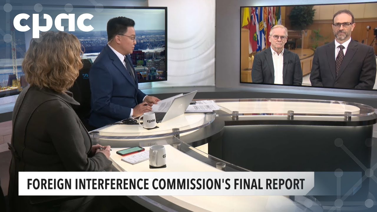 Foreign Interference Inquiry releases final report: journalists panel – January 28, 2025