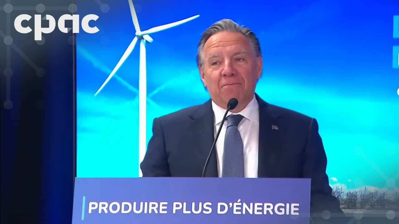 Le premier ministre du Québec François Legault fait une annonce – 29 janvier 2025