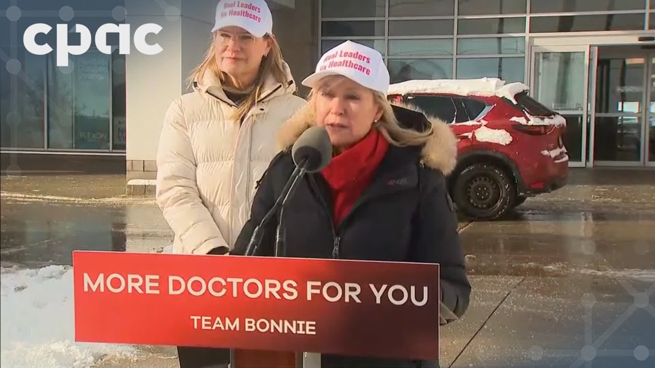 Ontario Liberal Leader Bonnie Crombie holds a news conference as election campaign begins