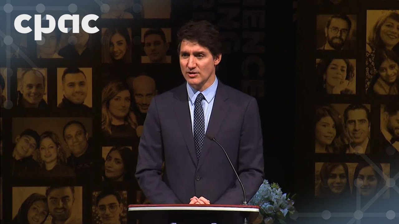 PM Justin Trudeau speaks at commemorative event marking downing of Flight PS752 – January 8, 2025