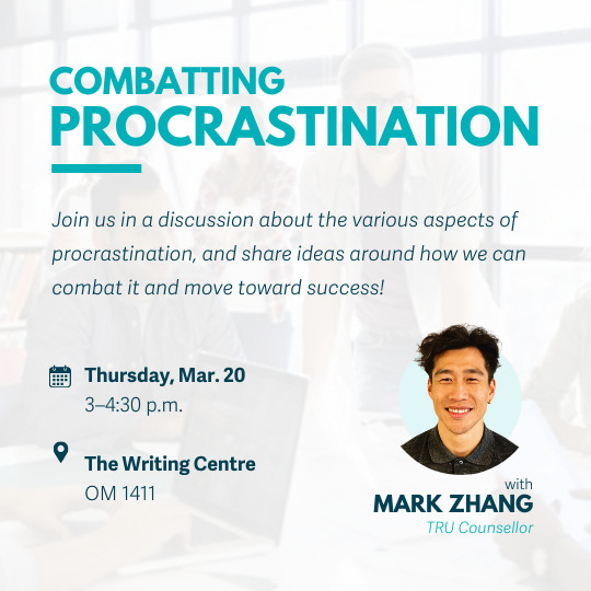 Combatting procrastination session with Mark Zhang