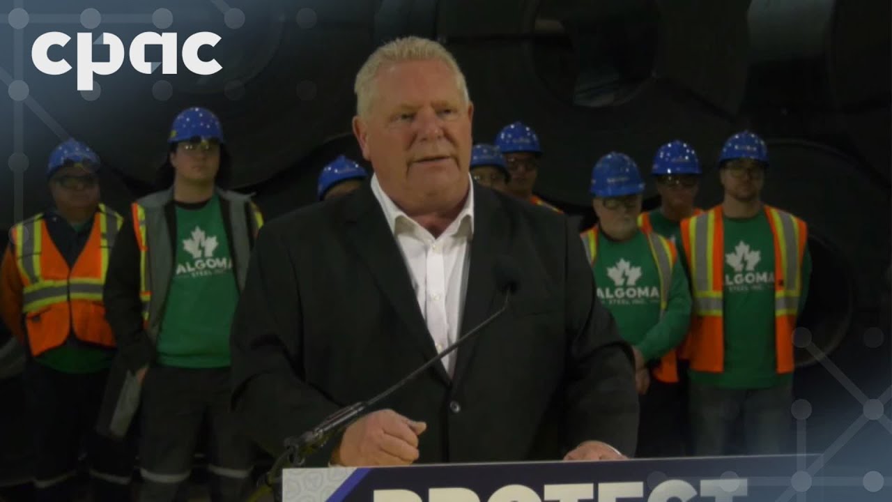 Ontario PC Party Leader Doug Ford campaigns in Sault Ste. Marie – February 23, 2025